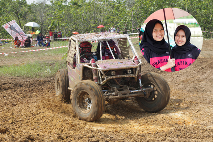 Offroad wanita asal tuban