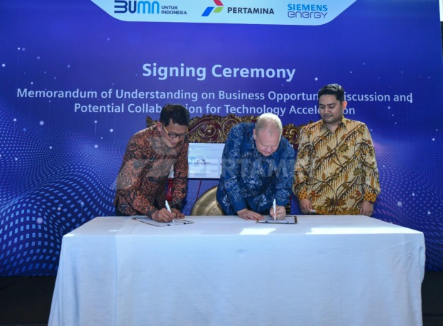 MoU Pertamina dan Siemens